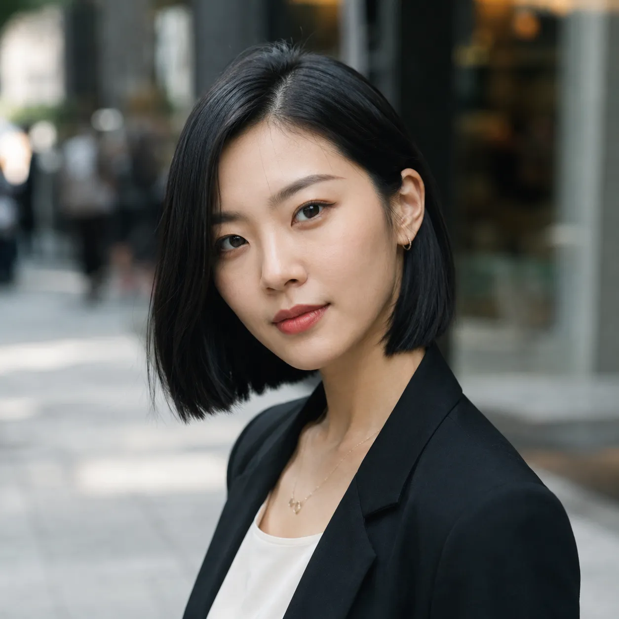 Classic or blunt bob