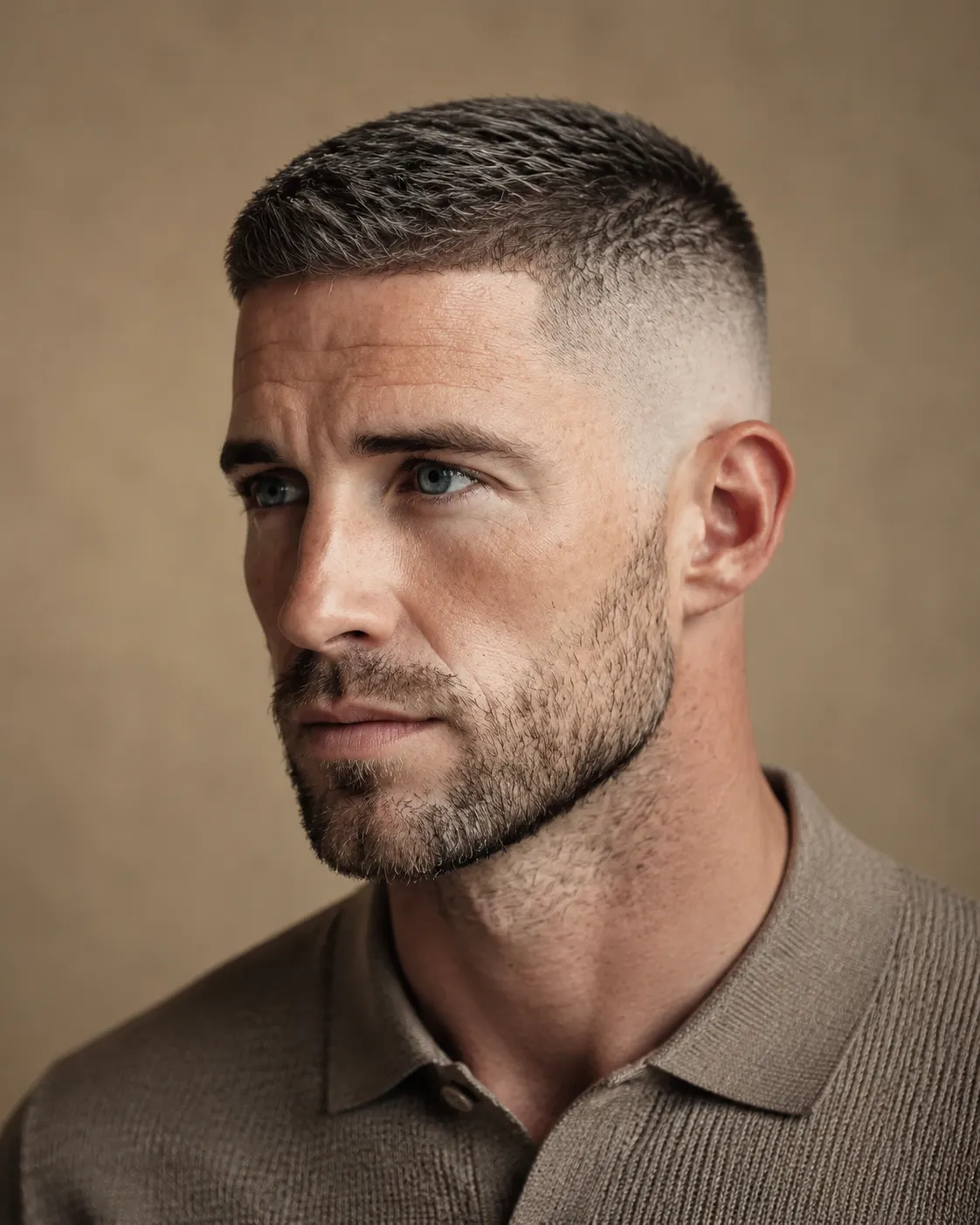 Flat buzz cut