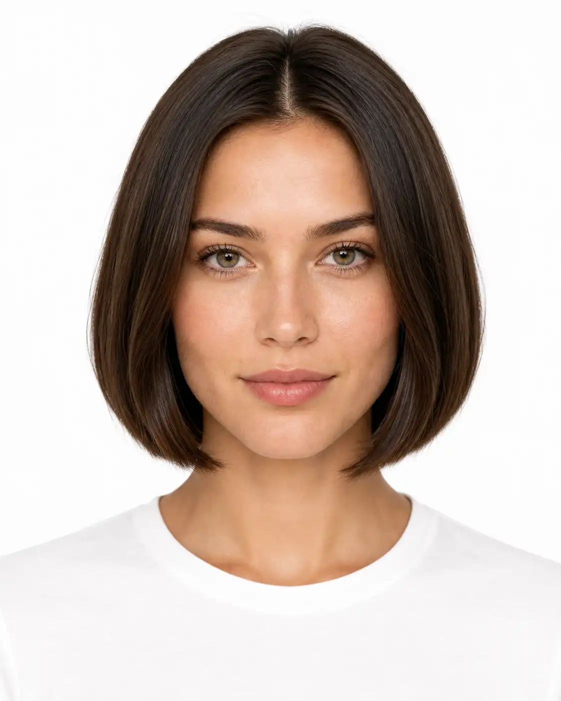Portrait preview with a bob hairstyle