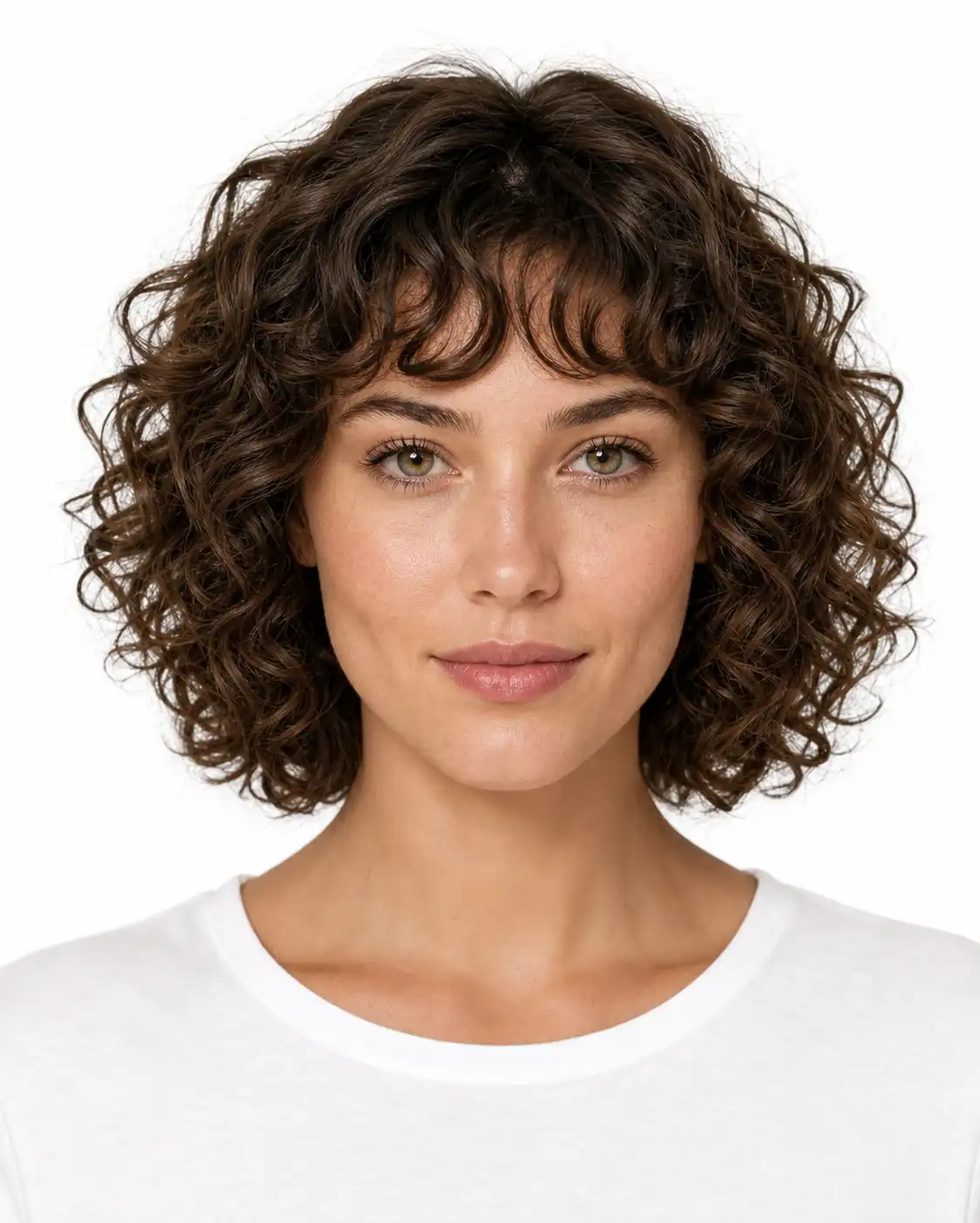 Portrait preview with soft curls