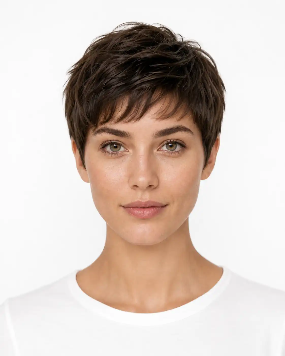 Portrait preview with a textured crop hairstyle