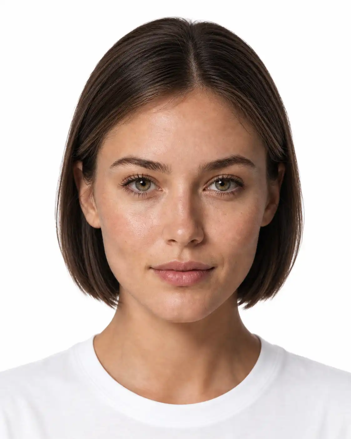 Portrait preview with a bob hairstyle